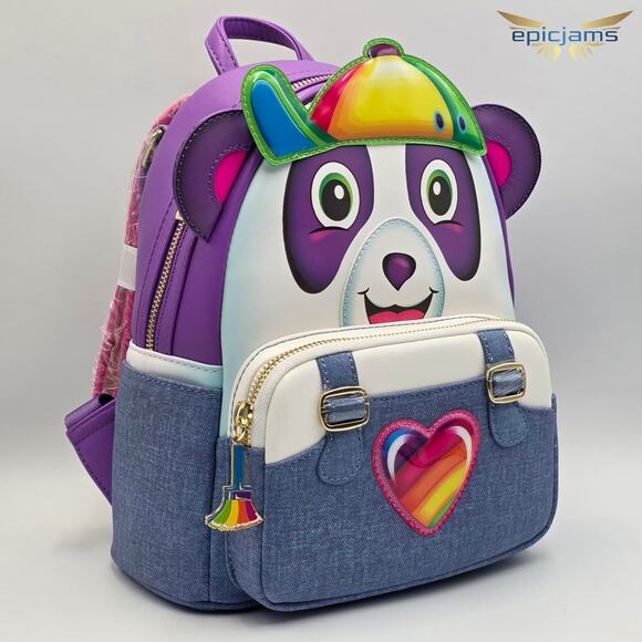 Loungefly Lisa Frank Panda Painter Cosplay Mini Backpack Set Brand new with tags main image 5